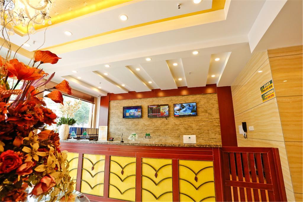 Greentree Inn Henan Xinyang Changan Road Business Hotel Xinyang (Henan) Eksteriør bilde